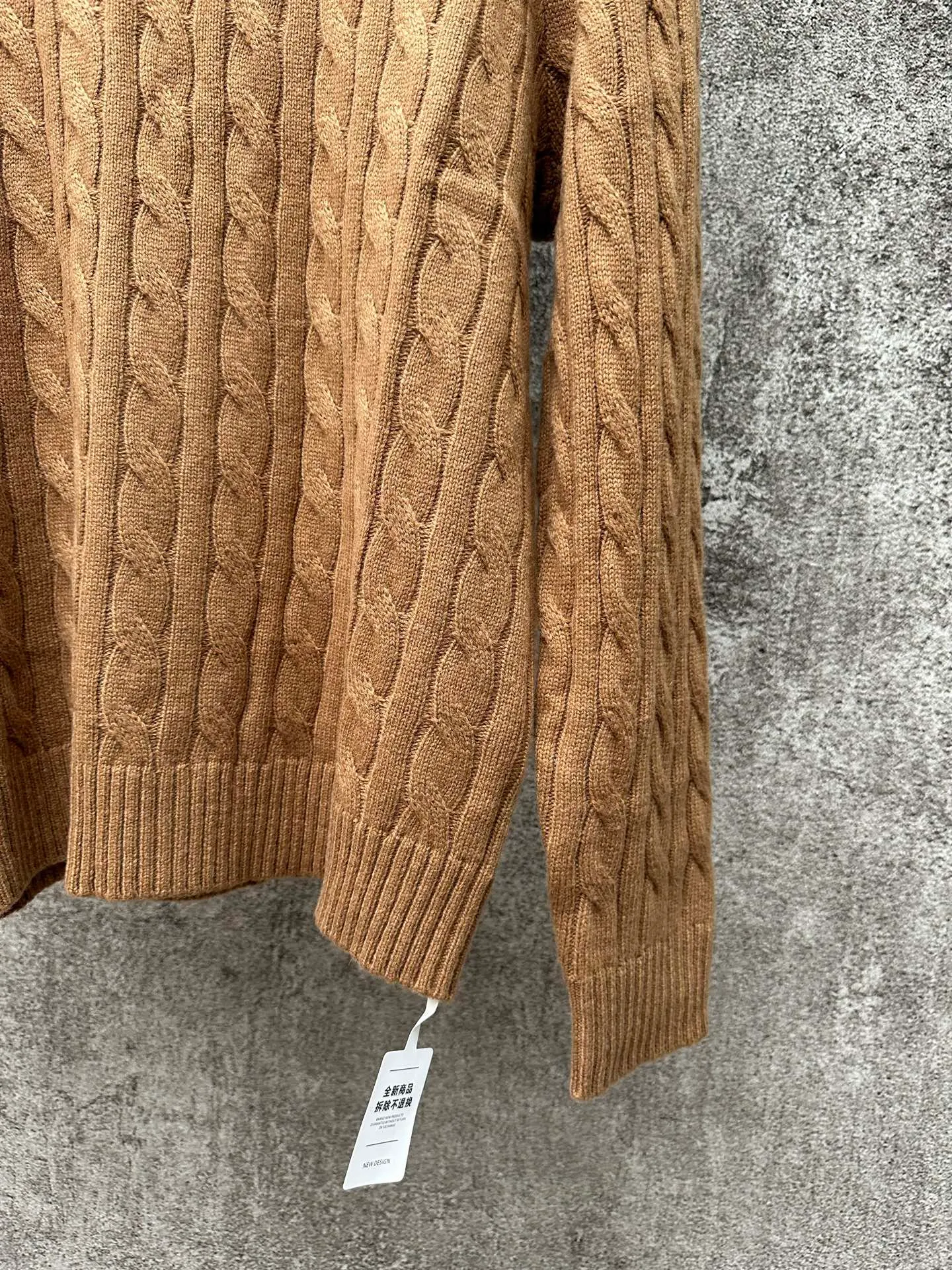 🅿️520 Polo Ralph Lauren 25ss solid color stand collar half zipper long sleeve sweater Size: S M L XL